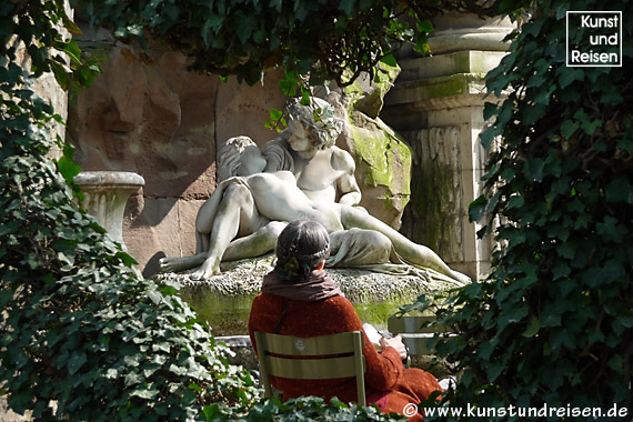 Paris, Medici-Brunnen, Jardin du Luxembourg