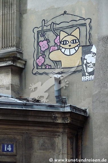 Parigi, Saint Germain des PrÉs, Rue Bonaparte - Graffiti tag