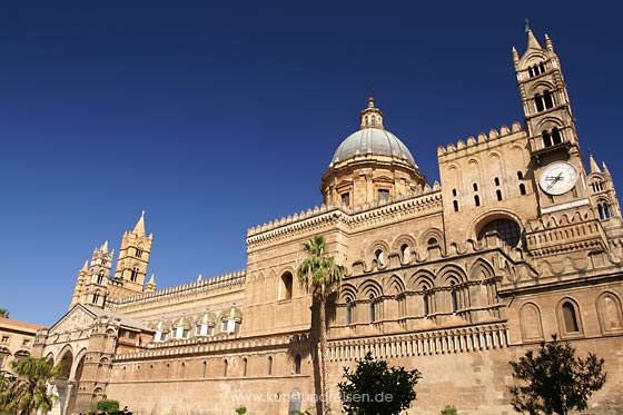 Kathedrale Maria Santissima Assunta von Palermo auf Sizilien