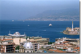 Sizilien - Stretto di Messina