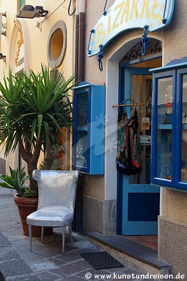Boutique in der Via Garibaldi, Lipari