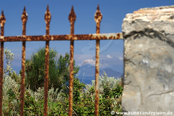 Blick auf Panarea und Stromboli, Lipari