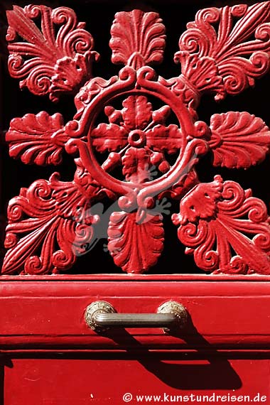 Rote Haustür - Paris