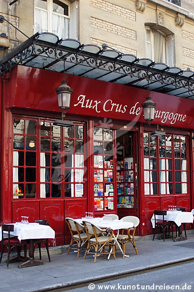 Restaurant Aux Crus de Bourgogne Viertel Montorgueil - Paris