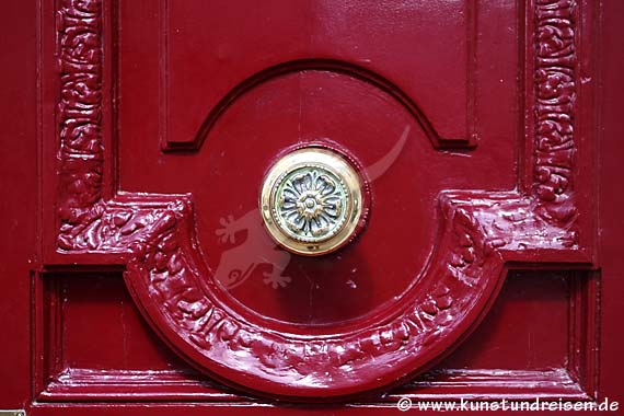 Rote Haustür - Paris