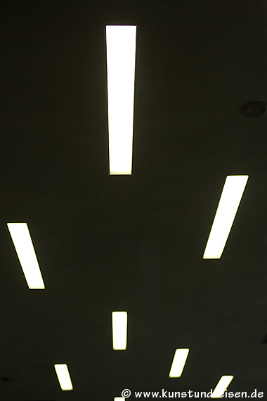 Illuminazione a soffitto, MAXXI - Roma