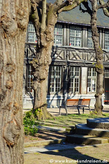 Pest-Beinhaus L´aître Saint-Maclou, Rouen