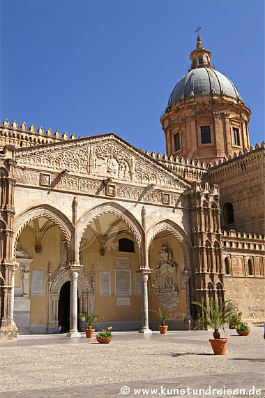 Portikus des Doms, Palermo