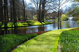 Blumenpark Keukenhof in Lisse, Niederlande