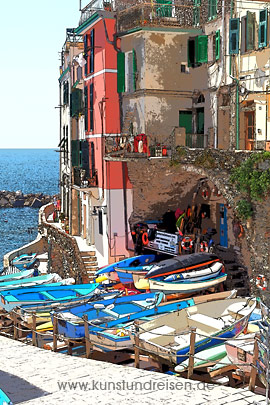 Artfilter - Comic Style, Riomaggiore Cinque Terre, Ligurien