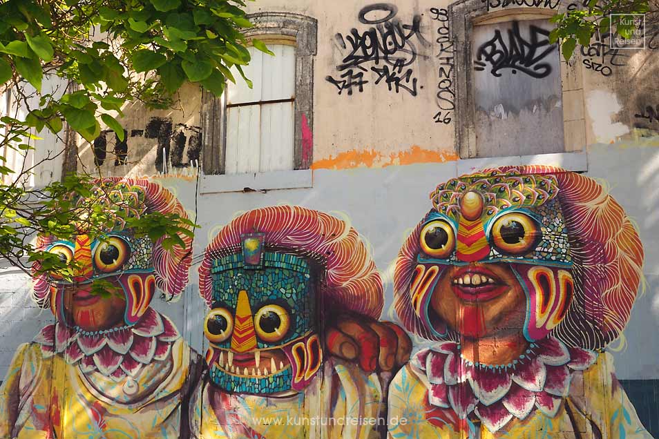 Street Art Graffiti Mural Wandbild