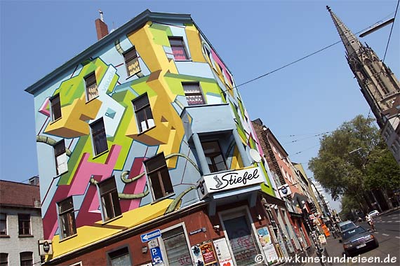 Colonia, Zülpicher Straße, Streetart