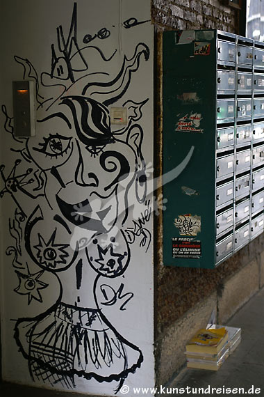 Parigi, Bastille - Graffiti Piece
