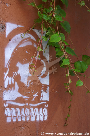 Rom, Trastevere - Stencil