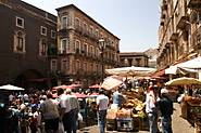 Fischmarkt La pescheria, Catania, Sizilien