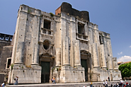 Chiesa San Nicolò beeindruckt durch grandiose Architektur - Catania, Sizilien
