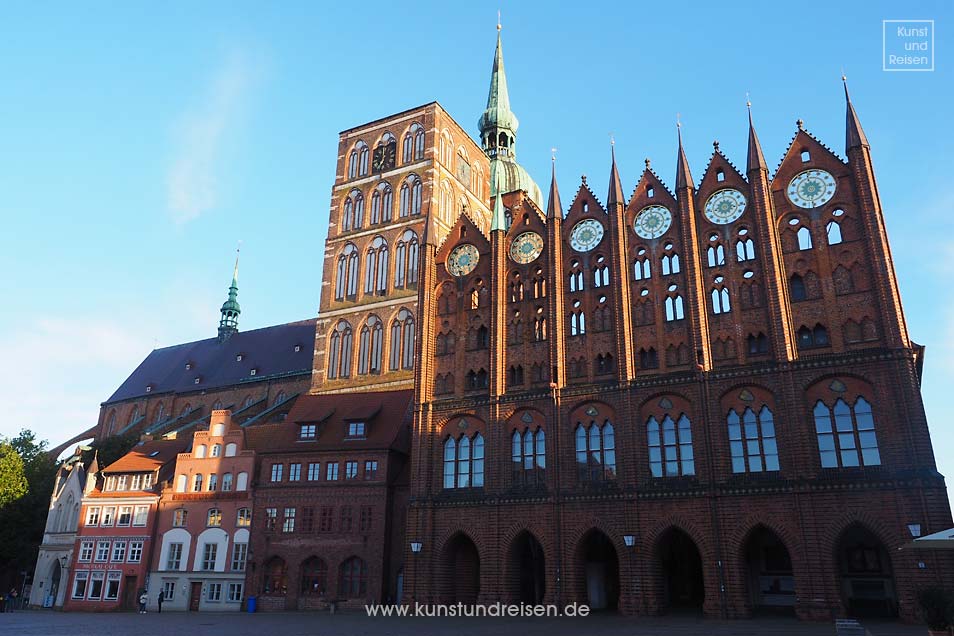 Rathaus Stralsund Backsteingotik