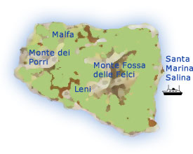Landkarte: Salina