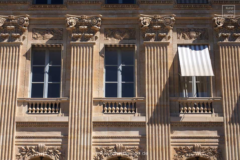 Fassade Galerie de Beaujolais Palais Royal 1er Arrondissement, Paris