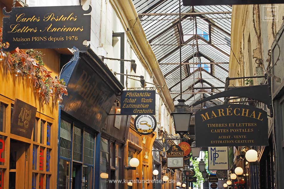 Passage des Panoramas Philatelisten Paris