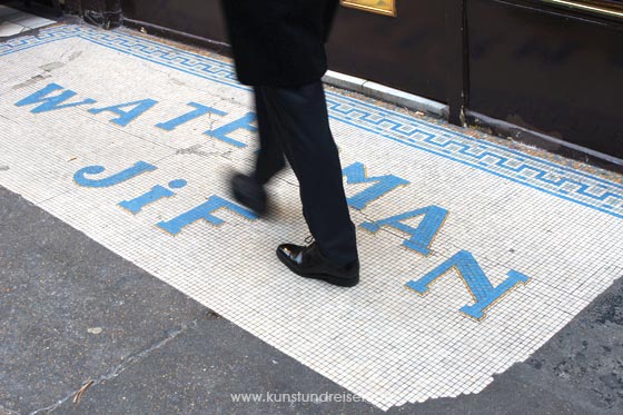 Passage des Panoramas Bodenmosaik Paris