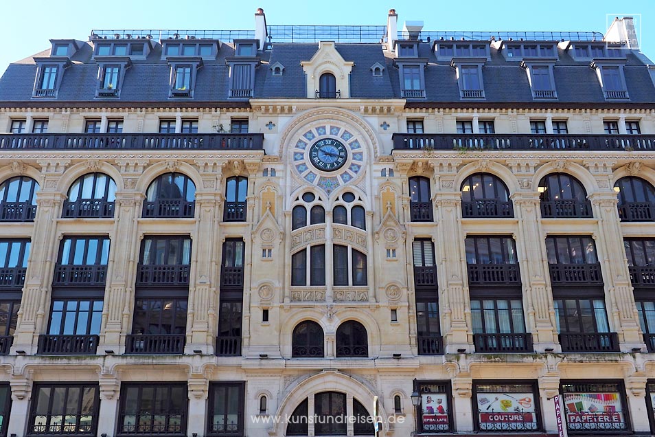 Rue R&eacute;aumur neogotische Fassade 2. Arrondissement Paris