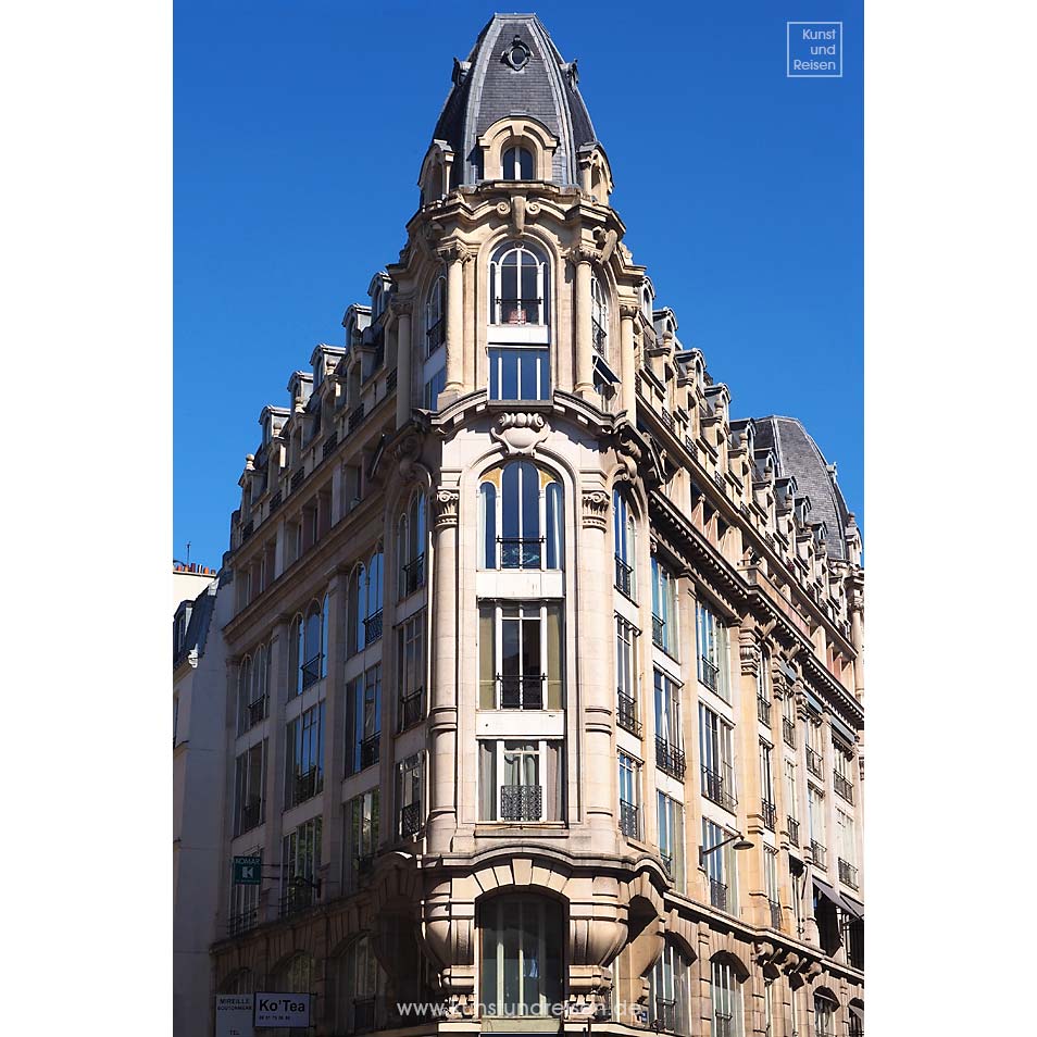 Geb&auml;ude Rue R&eacute;aumur Rue d'Aboukir Paris