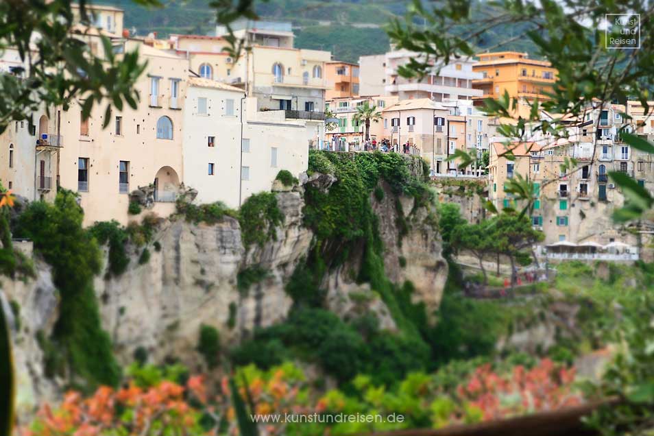 Häuser Piazza Cannone Tropea