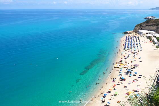 Spiaggia della Rotonda Tropea Kalabrien
