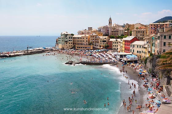 Ligurien Sehensw&uuml;rdigkeit Bogliasco Bucht