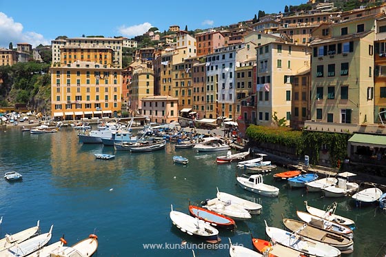 Ligurien Sehensw&uuml;rdigkeit Camogli Altstadt