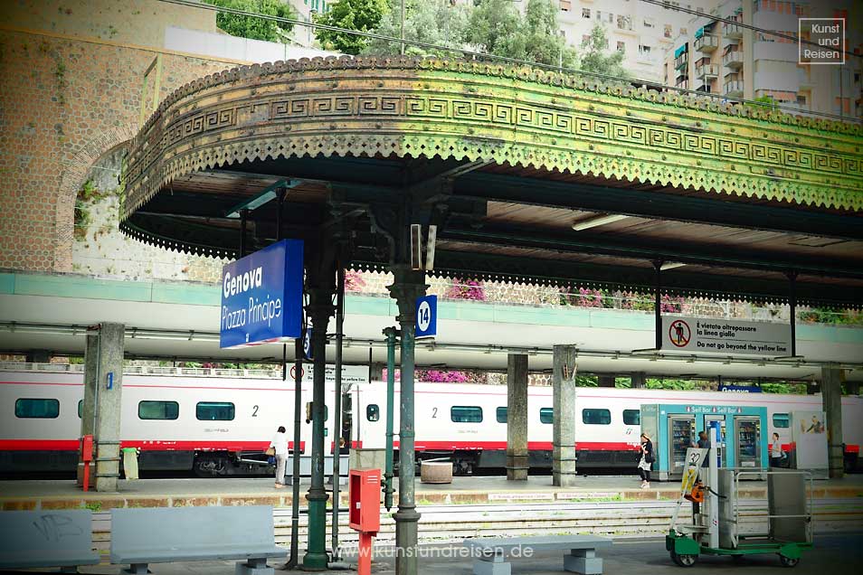 Bahnhof Brignole Bahnsteig Genua