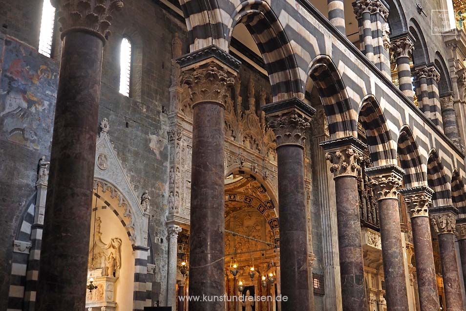 Innenraum Kathedrale San Lorenzo, Genua
