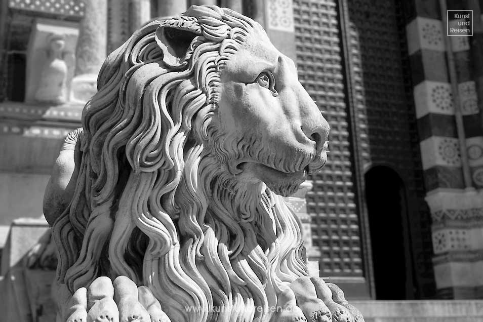 Löwen Kathedrale San Lorenzo, Genua