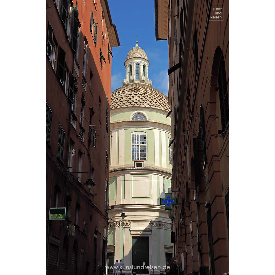 Kirche San Giorgio H&auml;user Genua
