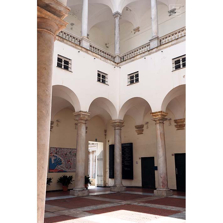 Palazzo Ducale mit Sitz des Kulturzentrums in Genua