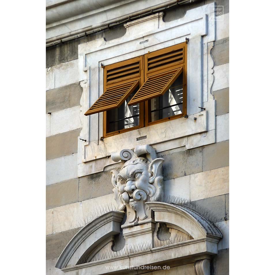 Palazzo Sinibaldo Fieschi Wasserspeier Genua