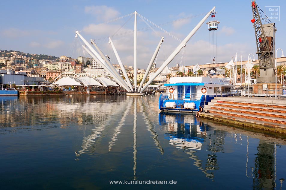 Schiffsladebaum Bigo Genua