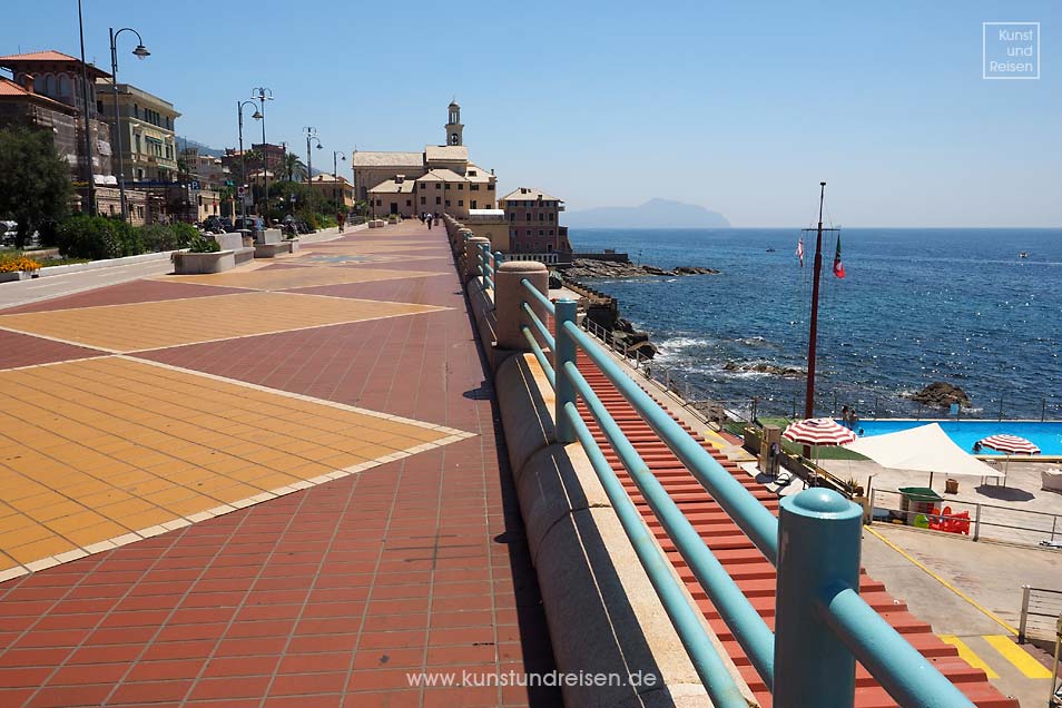 Promenade Passegiata di Corso Italia Boccadasse Genua