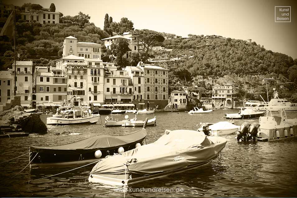 Boote Hafen Portofino