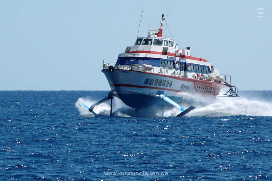 Tragflügelboot, Liparische Inseln