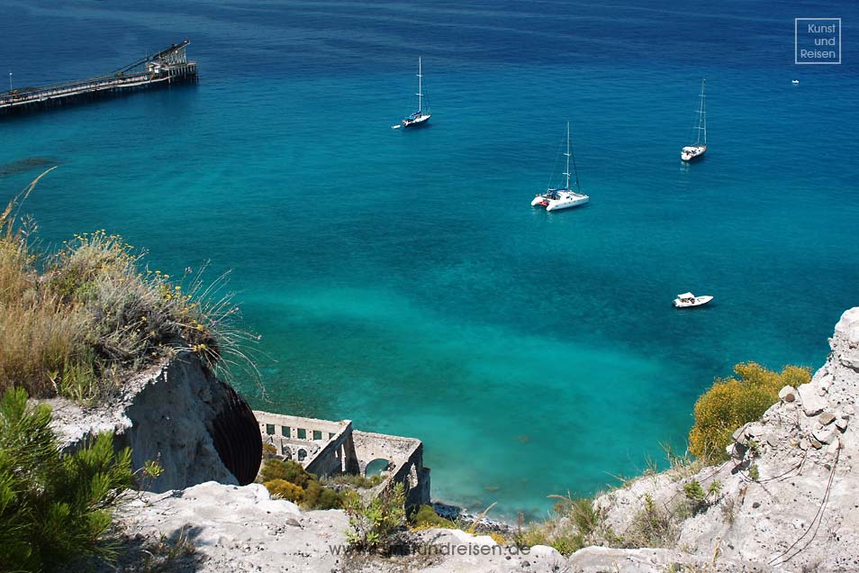 Bimssteinabbau, Porticello, Lipari