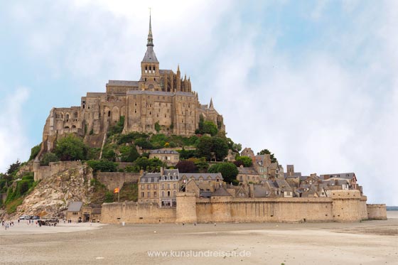 Mont-Saint-Michel Abtei Insel Normandie