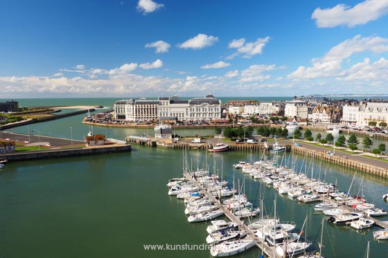 Trouville-sur-Mer Normandie Hafen Casino