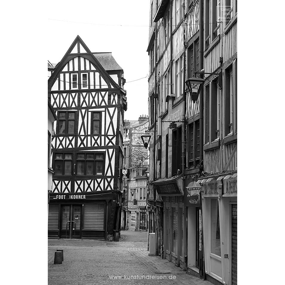 Fachwerkhäuser in der Altstadt Rouen