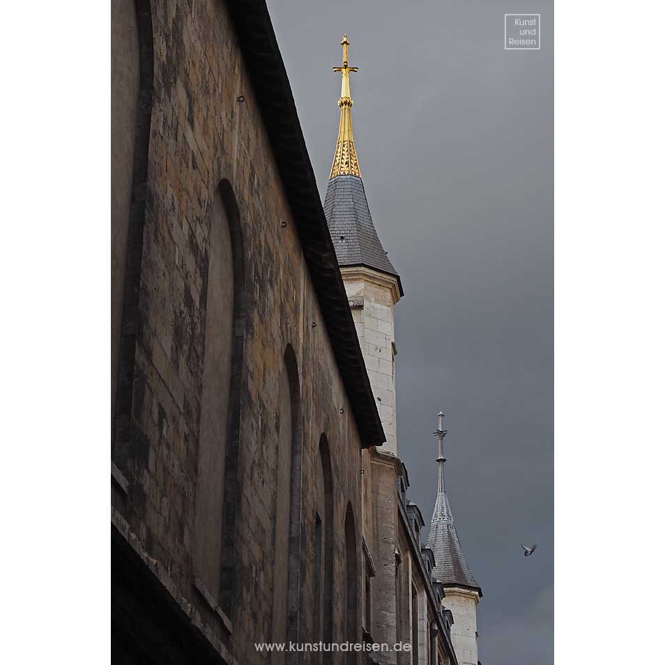 Turmspitzen l'Historial Jeanne d'Arc Rouen