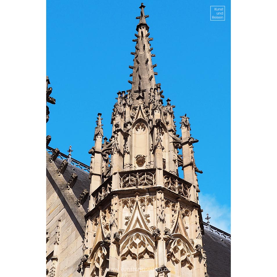 Justizpalast Palais de Justice gotischer Glockenturm Rouen