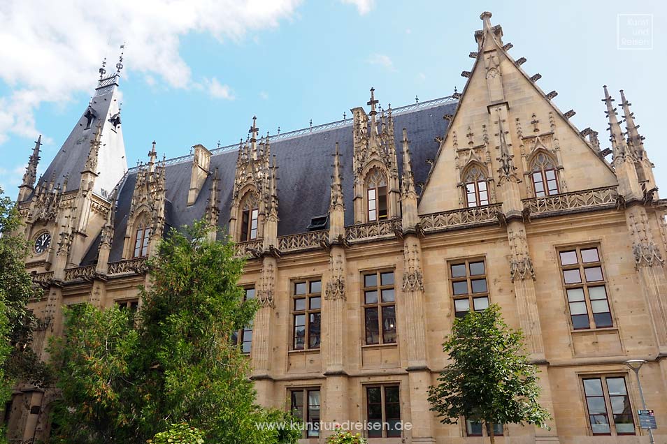 Justizpalast Palais de Justice Fassade Rue Jeanne d'Arc Rouen