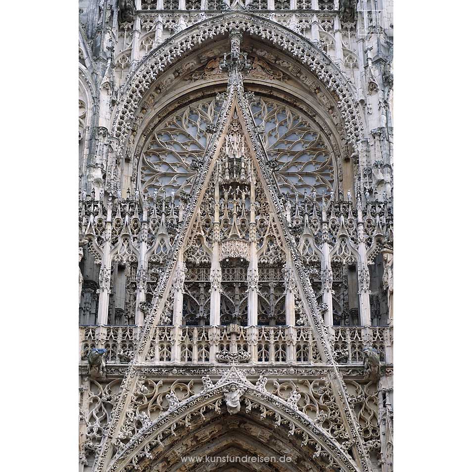 Kathedrale Notre-Dame Westfassade Rouen
