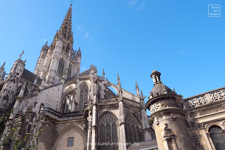 Église Saint-Maclou im spätgotischen Baustil Rouen